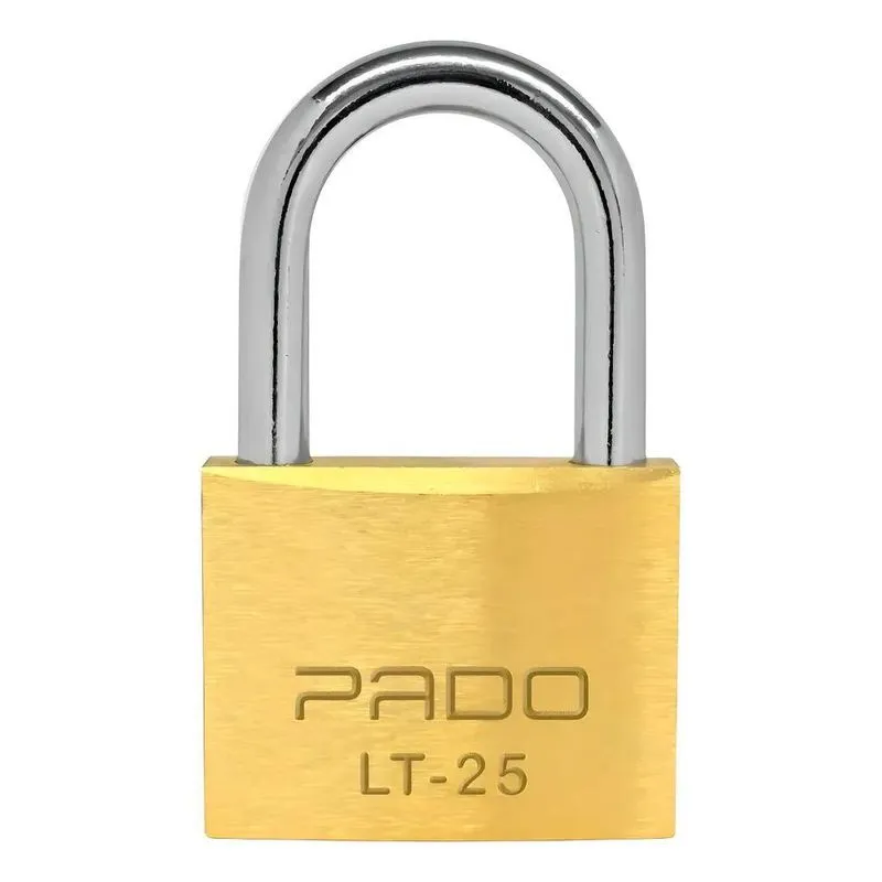 Cadeado Pado 25mm Nivel 2 Uso Cotidiano 2 Chaves Latao Cor D