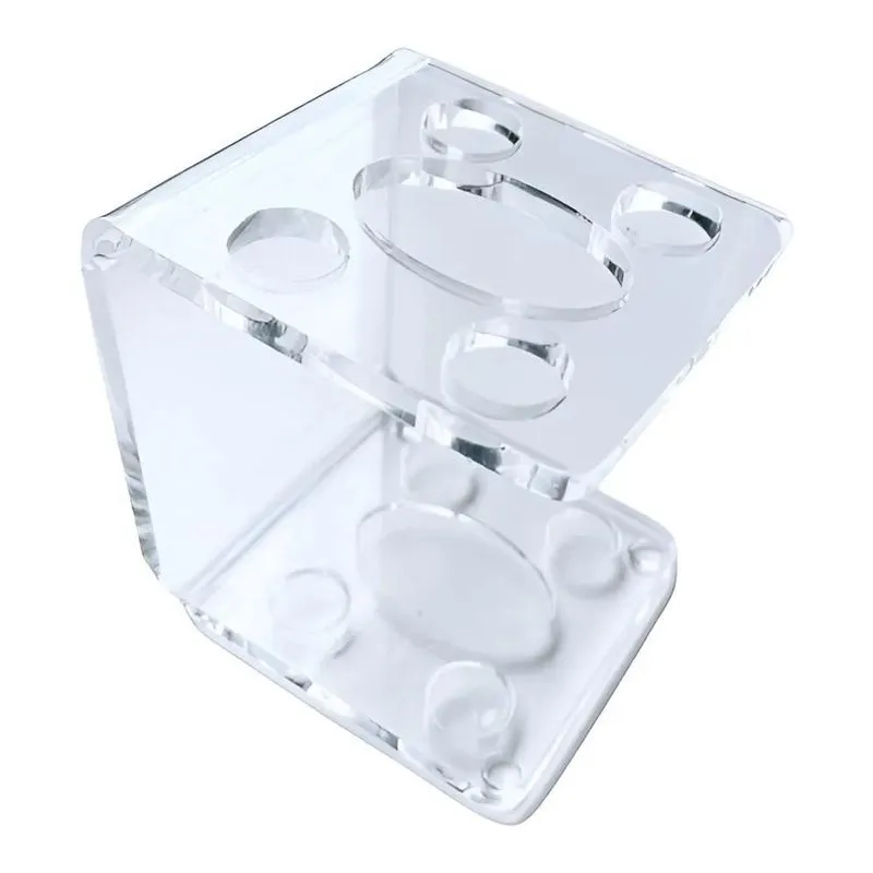 Suporte Para Escova E Pasta De Dentes De Acrílico Cristal Ex