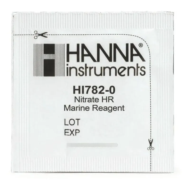 2x Reagente Hanna Nitrate High Range Hi782-25