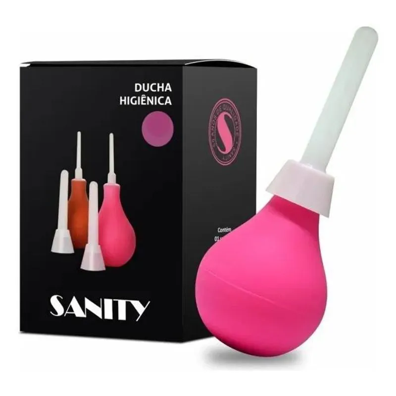 5x Enema Ducha Higienica Intima Canulas Vaginal E Retal