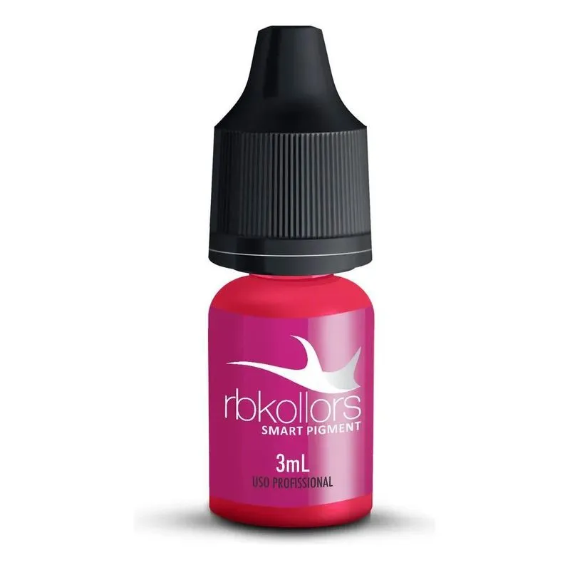 True Love Pigmento Rosa Avermelhado Orgânico 3ml Para Lábios