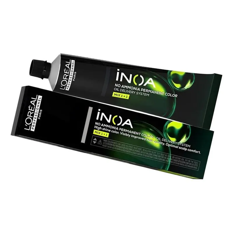 Inoa L'Oréal: Cor Profissional - 7,23 Loiro Irisado Dourado