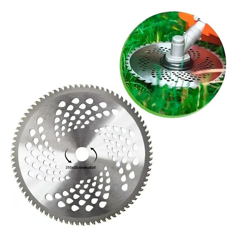 5x Lâmina Disco Serra 80d Roçadeira Stihl Fs160 Fs220 Fs280