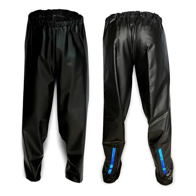 Calça De Chuva Motoqueiro Impermeável Alt Preto/vermelho P