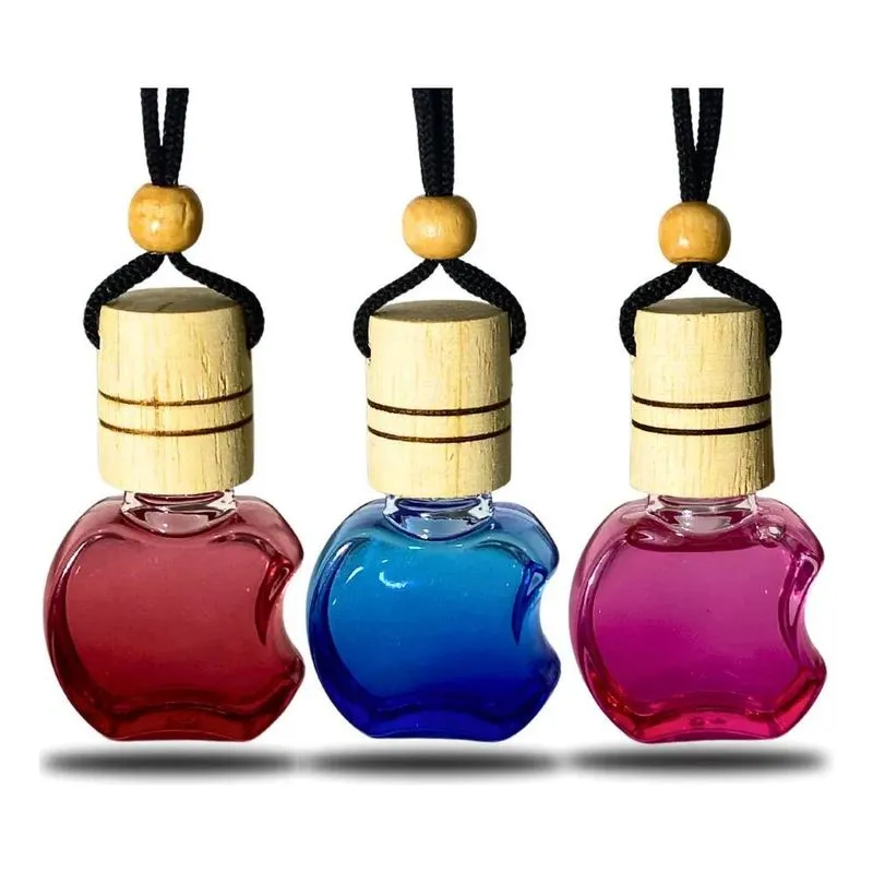 3 Cheirinhos De Carro Format Azul-celeste 3 Frutas Tropicas