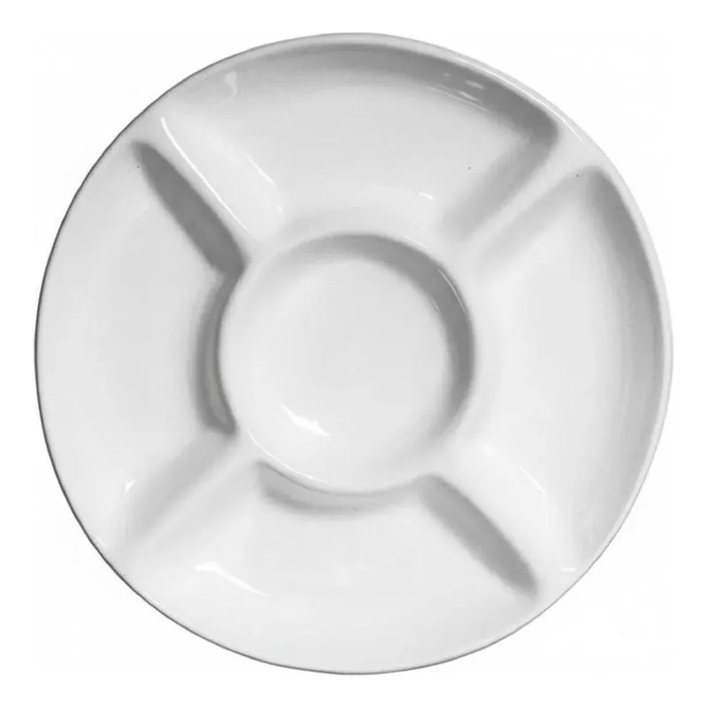 Petisqueira Para Frios 5 Divisórias 28cm Paramount Le Chef B