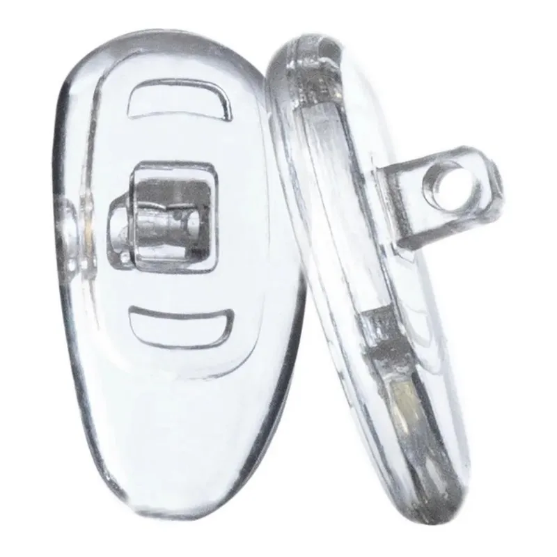 2 Par Plaqueta Silicone E 4 Parafuso Óculos Transparente 15