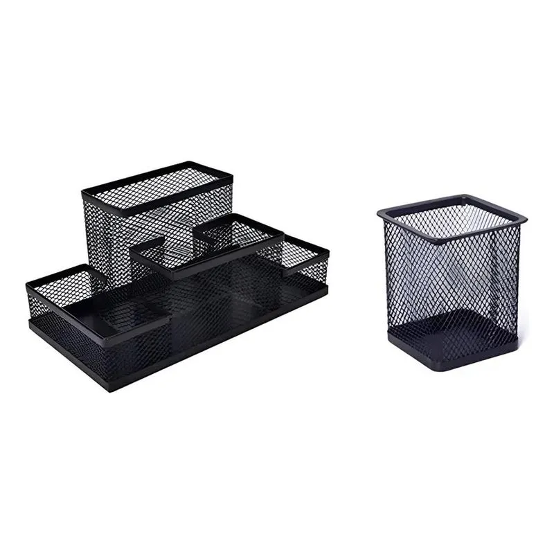 Kit Porta Caneta Organizador De Mesa Escritório - Aramada