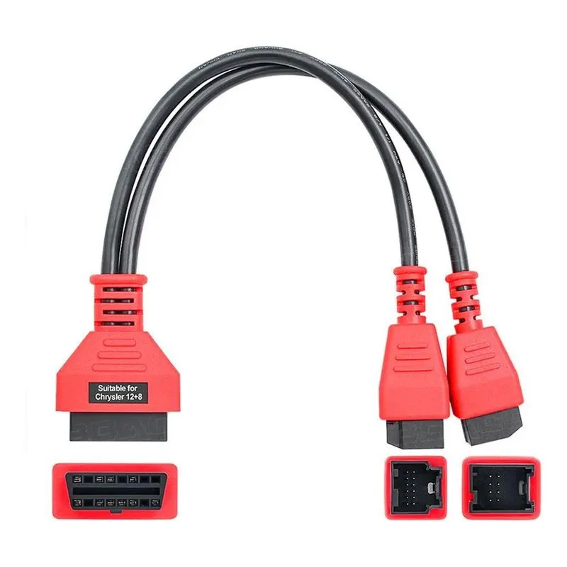 3x Cabo Adaptador Fca Sgw 12+8 Obd2 Automotivo Toro Renegade