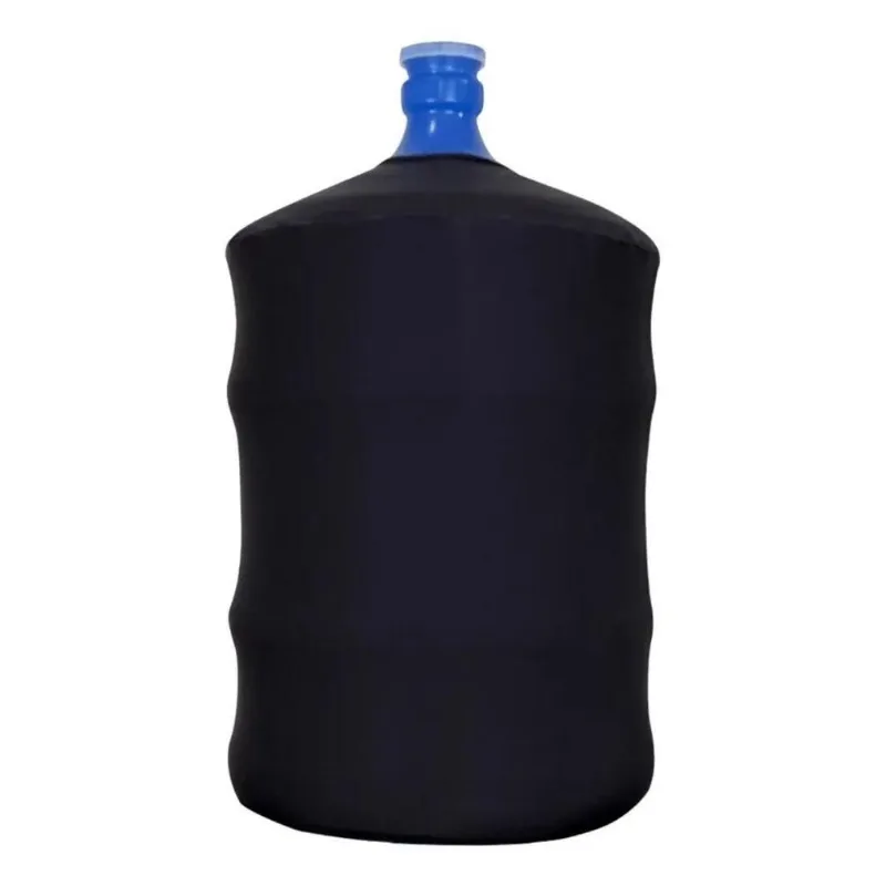 Capa De Galão De Água Invertido Estampa 008 Preto 20l