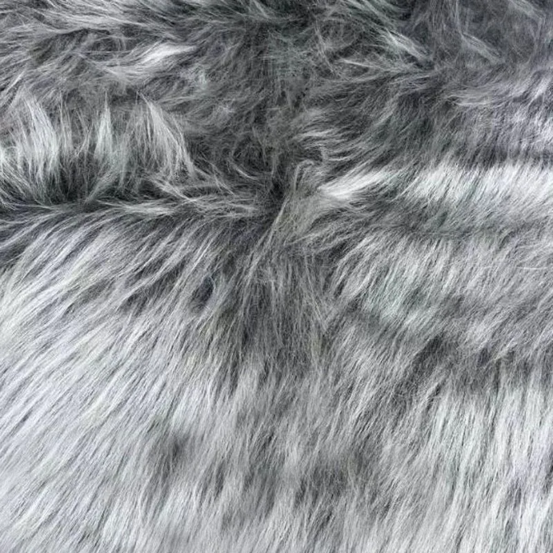 Tecido Pelúcia De Pelo Alto 1,60x5,00 M Para Decoração - D'rossi Grafite