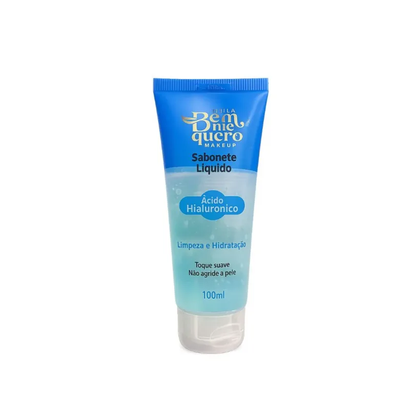Sabonete Líquido Ácido Hialurônico 100ml - Bella Bem Me Quero