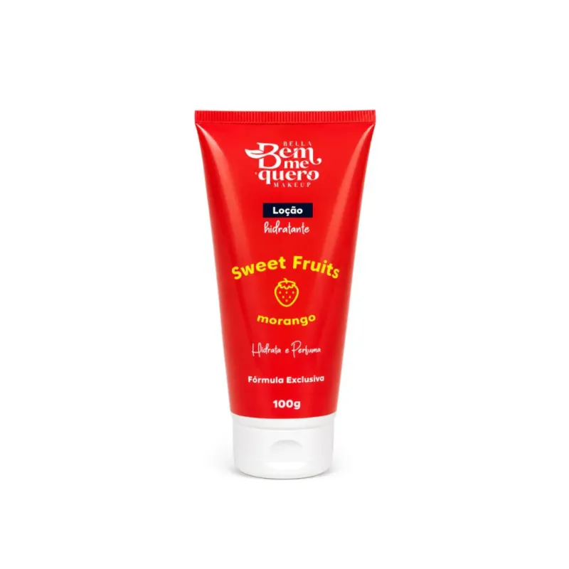Loção Hidratante Sweet Fruits Morango 100g - Bella Bem Me Quero