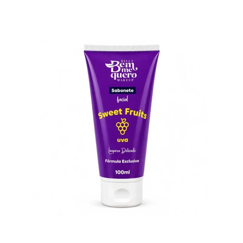 Sabonete Facial Bella Bem Me Quero Sweet Fruits - Uva 100ml