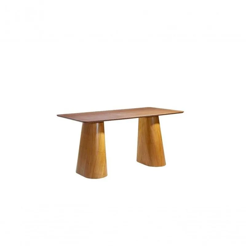 Mesa De Jantar Laminada Brindisi 2,20x1,10m Art Salas