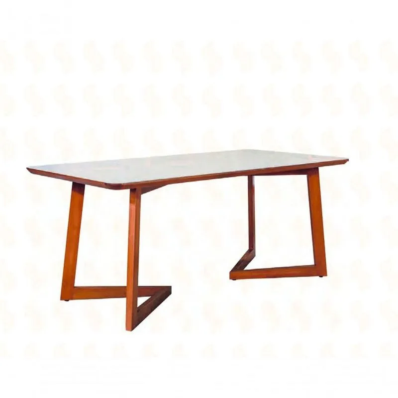 Mesa De Jantar Madeira Maciça - Luna-1,60x0,90m - Art Salas