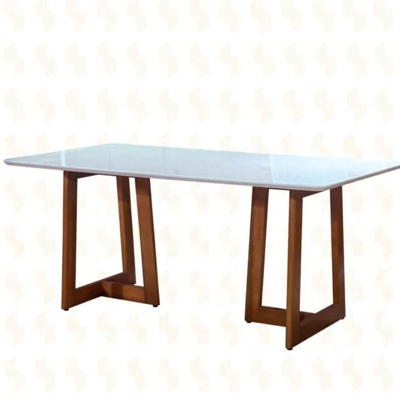 Mesa De Jantar Retangular - Sparta-2,0x0,90m - Art Salas