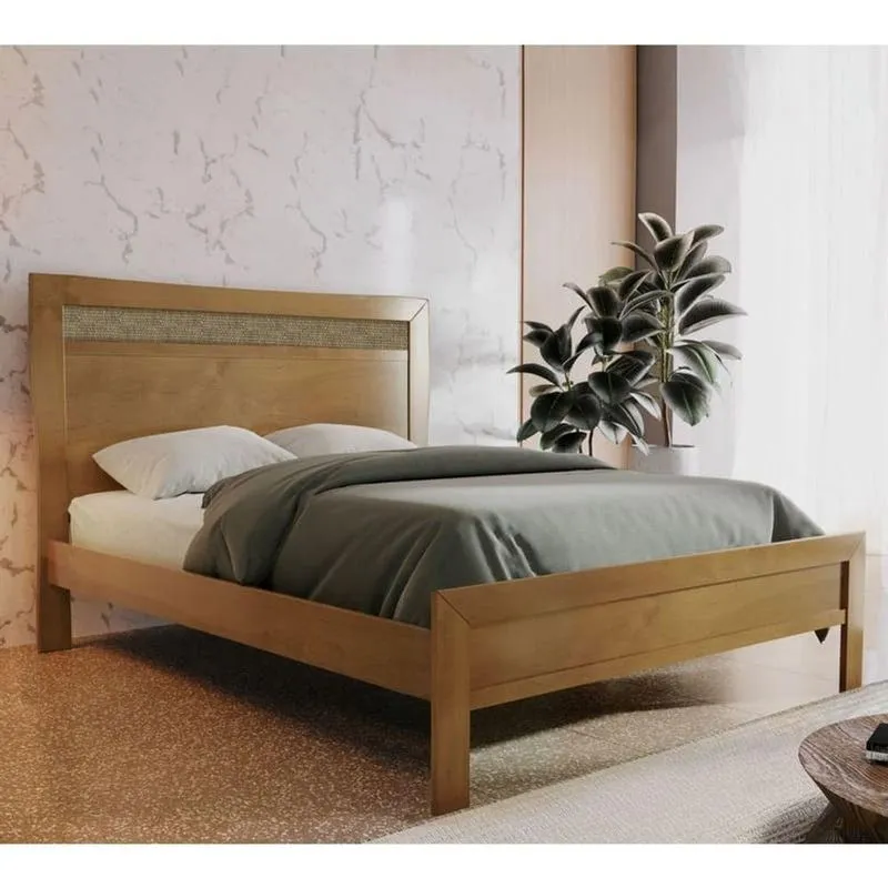 Cama Casal Queen Com Telinha 1,60m -império- Josandro Móveis