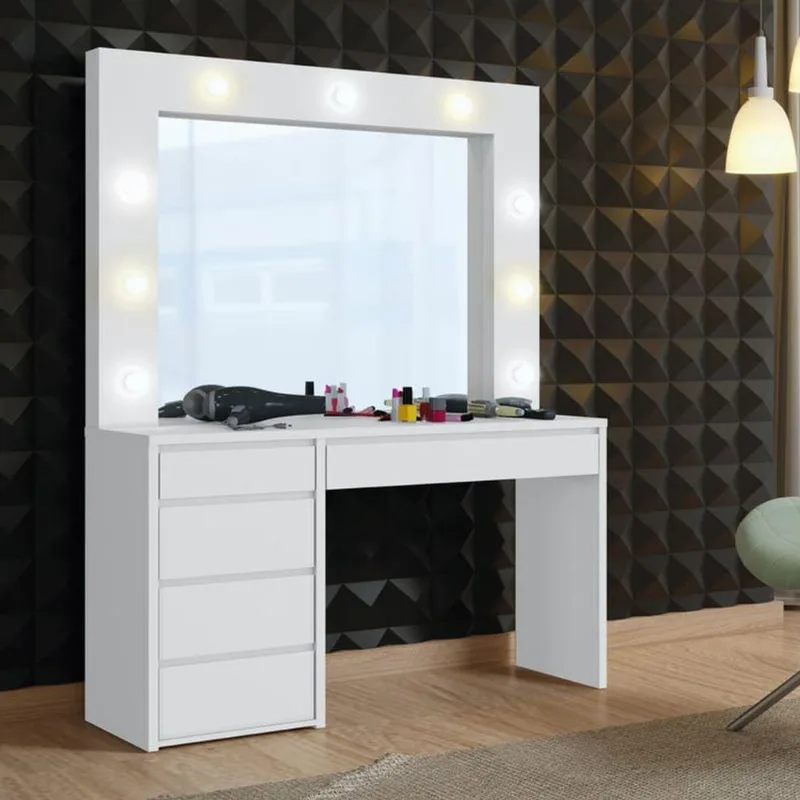 Camarim Com Lâmpadas De Led - Berlim-branco - Mavau