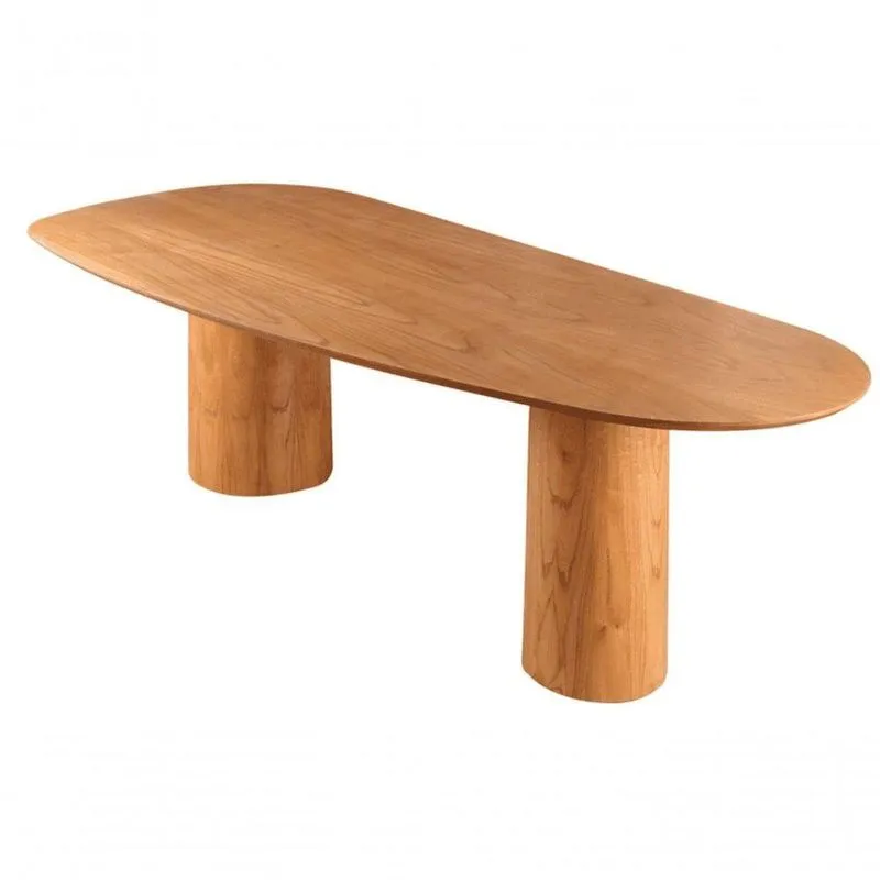 Mesa De Jantar Orgânico Laminada - Carolina - Requinte Salas