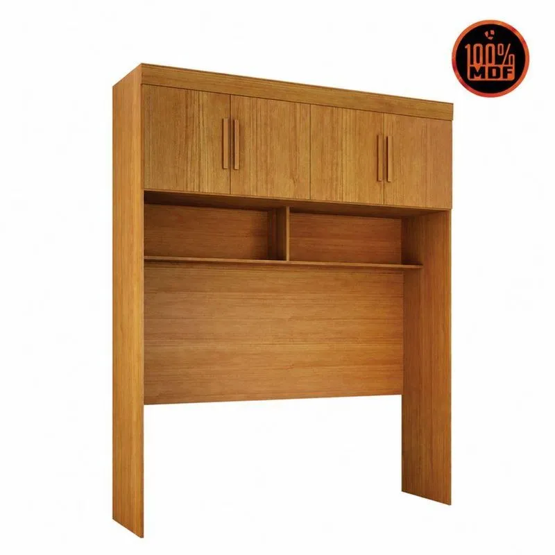 Módulo Aéreo Casal Áurea 4 Portas MDF 165cm Arbo Design