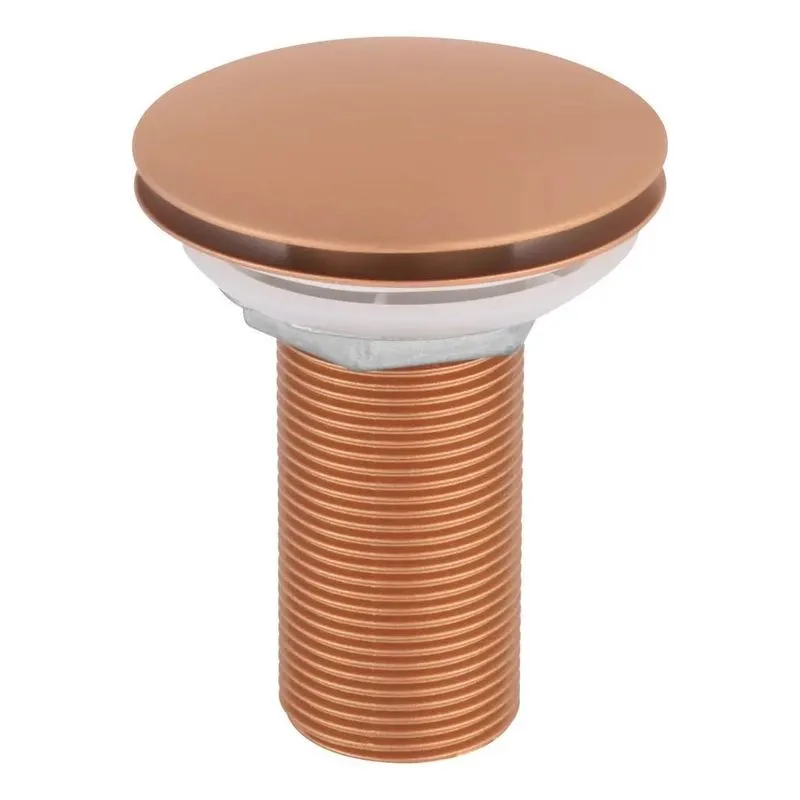 10x Válvula Click Pia Cuba Banheiro Lavatorio Rose Gold 7/8