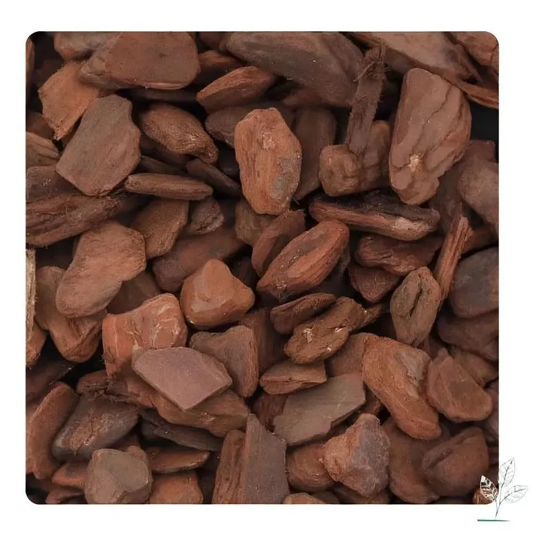 10x Casca De Pinus Polida Jardim Decoração 10 Litros