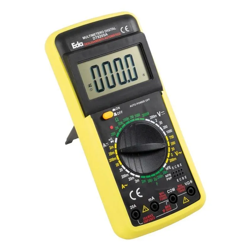2x Eda Profissional 9kf Multimetro Com Capacímetro Digital M