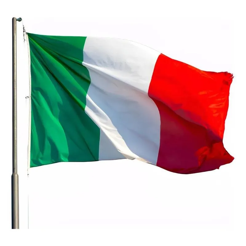 Bandeira Itália Italiana Poliéster - 150x90cm 24hs