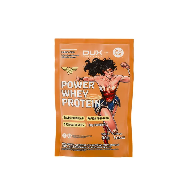 POWER WHEY PROTEIN DC - SACHÊ GOLDEN TRIPLE