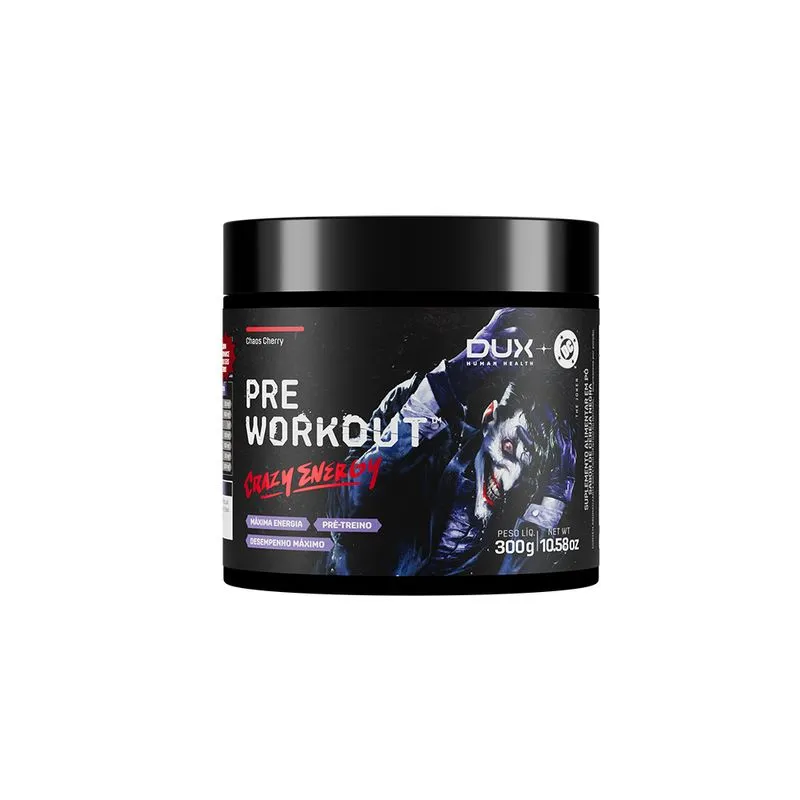 PRE WORKOUT DC CRAZY ENERGY - POTE 300G CHAOS CHERRY