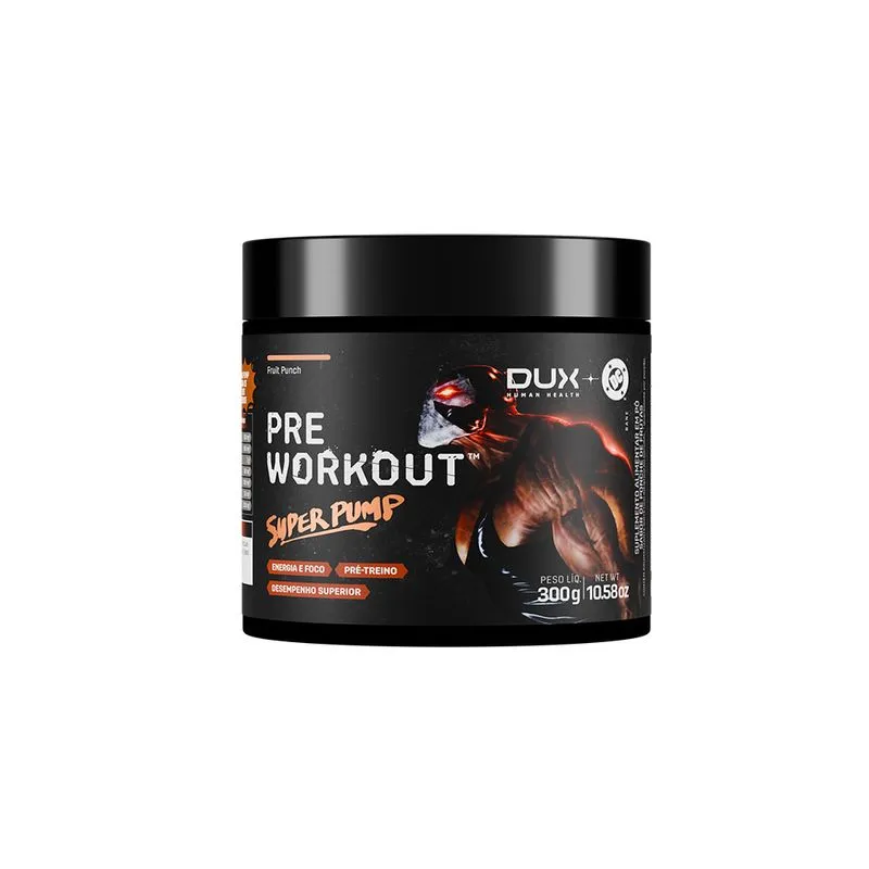 PRE WORKOUT DC SUPER PUMP - POTE 300G FRUIT PUNCH