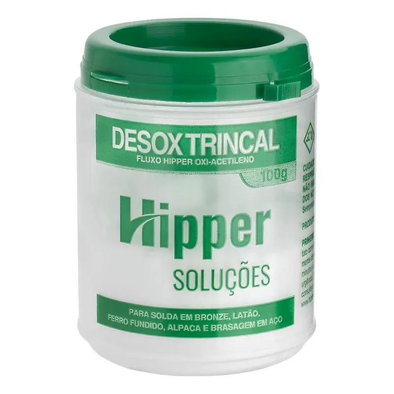 Fluxo Para Solda Latão, Cobre Desox Trincal 100g