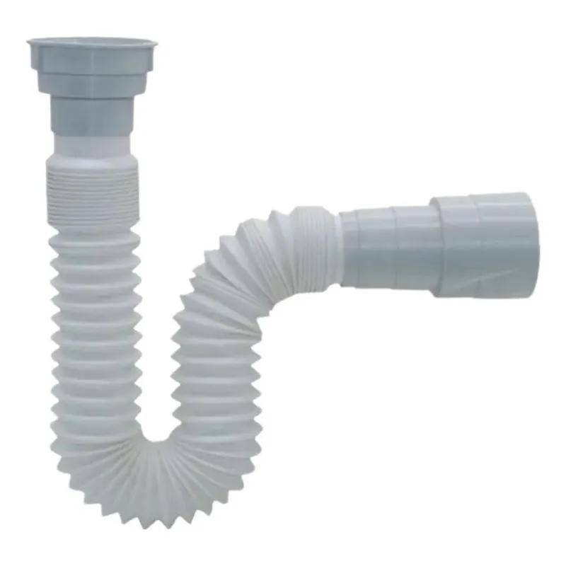 Sifão Sanfonado Ajustável Tubo Multiuso Universal 66cm Un Br