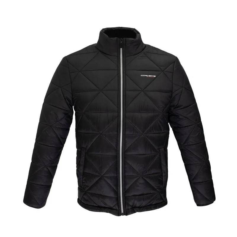Jaqueta Fashion Geo Puffer Corvette PRETO PP