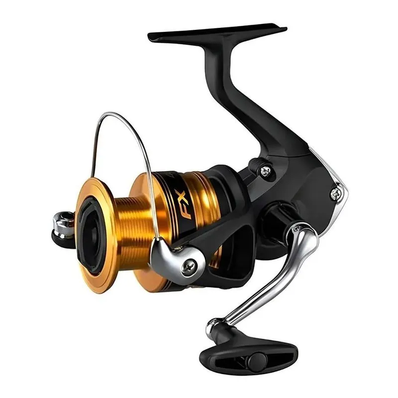 Molinete Shimano Fx Fc 4000 Cor Preto Lado Da Manivela Direita