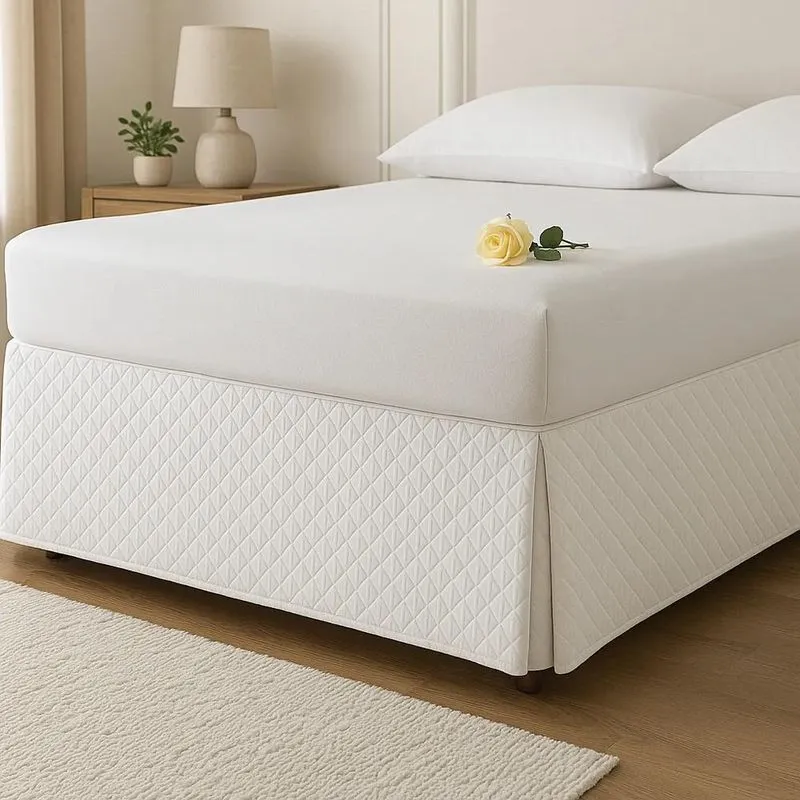 Saia Box Casal Ultrassônica: Elegância E Proteção P - Branco