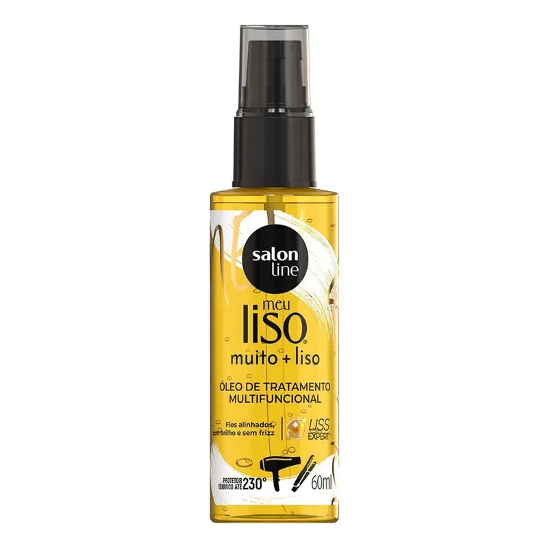 Óleo Tratamento Multiuncional Muito + Liso Salon Line