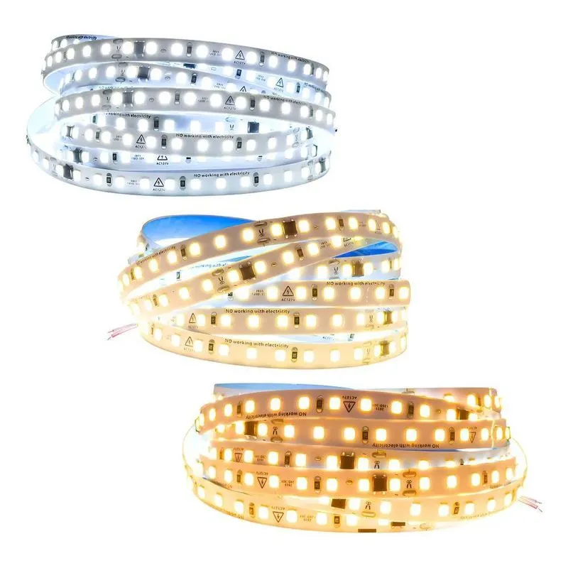 Fita Led Direta 120leds/m Rolo 10m Não Usa Fonte Luz Branco