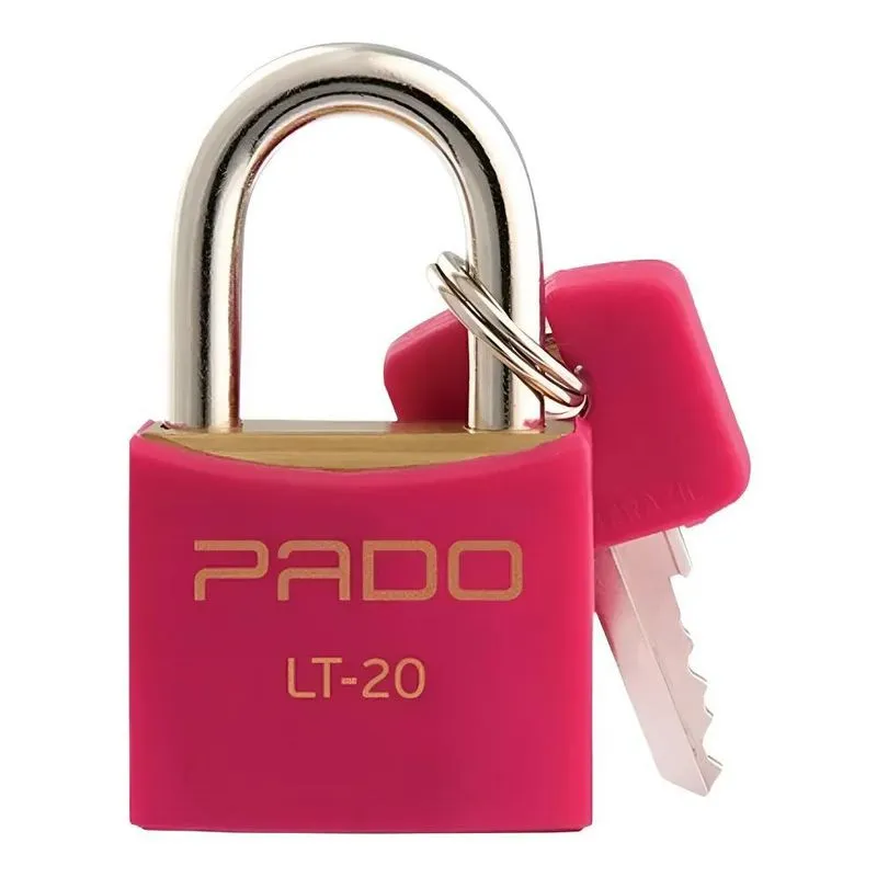 Cadeado Para Mala De Viagem Pado Lt - 20 - Cor Rosa