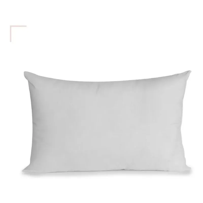 Refil Almofada Fibra Siliconada 35x55 Para Capas 30 - Branco