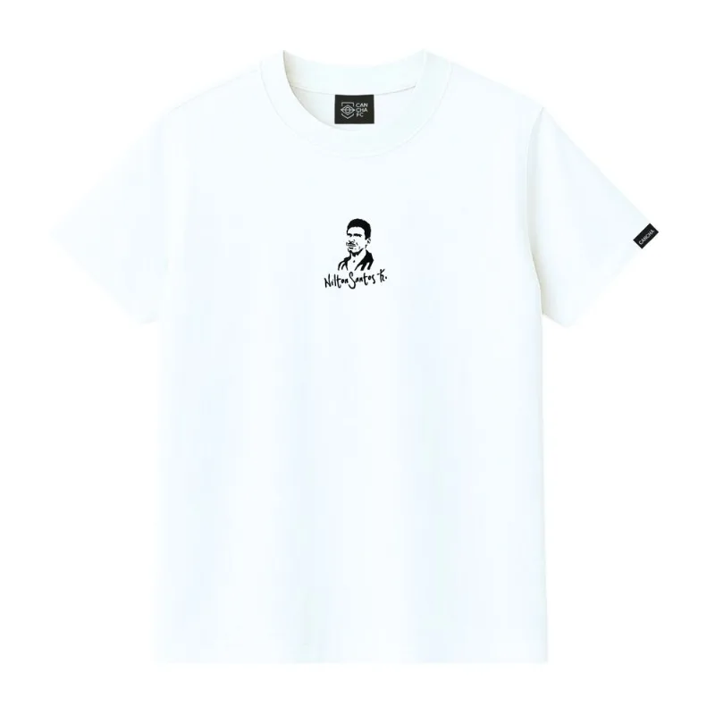 Camiseta Cancha FC Nilton Santos Ícone Branco - G