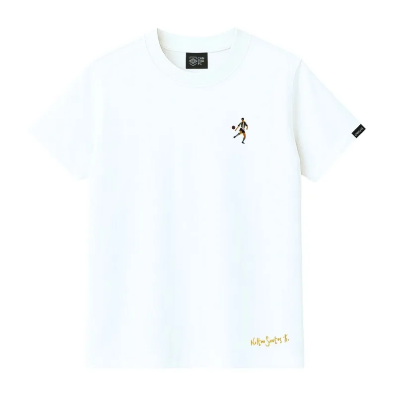 Camiseta Cancha FC Nilton Santos Enciclopédia Branco - G