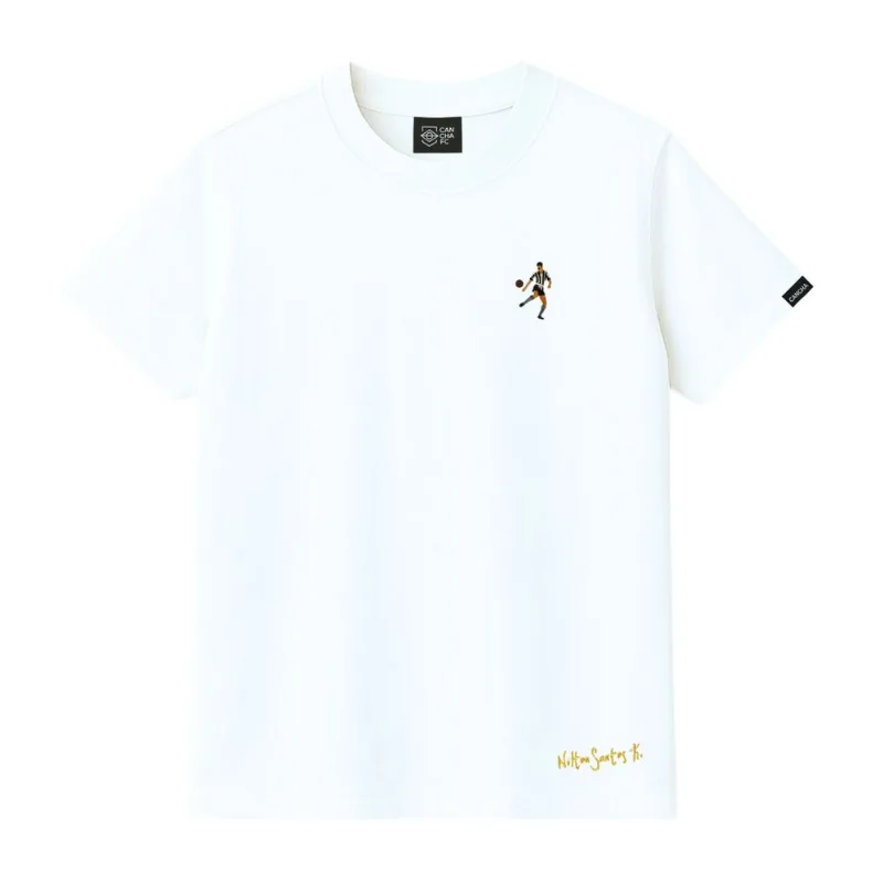 Camiseta Cancha FC Nilton Santos Enciclopédia Branco - XGG