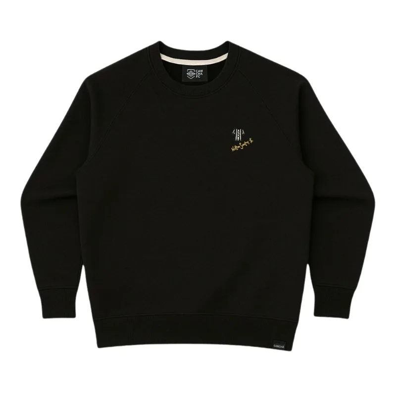 Crewneck Cancha FC Nilton Santos Camisa 6 Preto - G