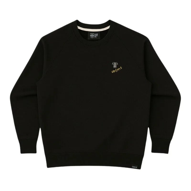 Crewneck Cancha FC Nilton Santos Camisa 6 Preto - GG