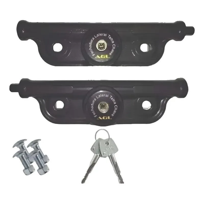 Fechadura Para Porta Basculante Agl Porta Aço Trava Lateral