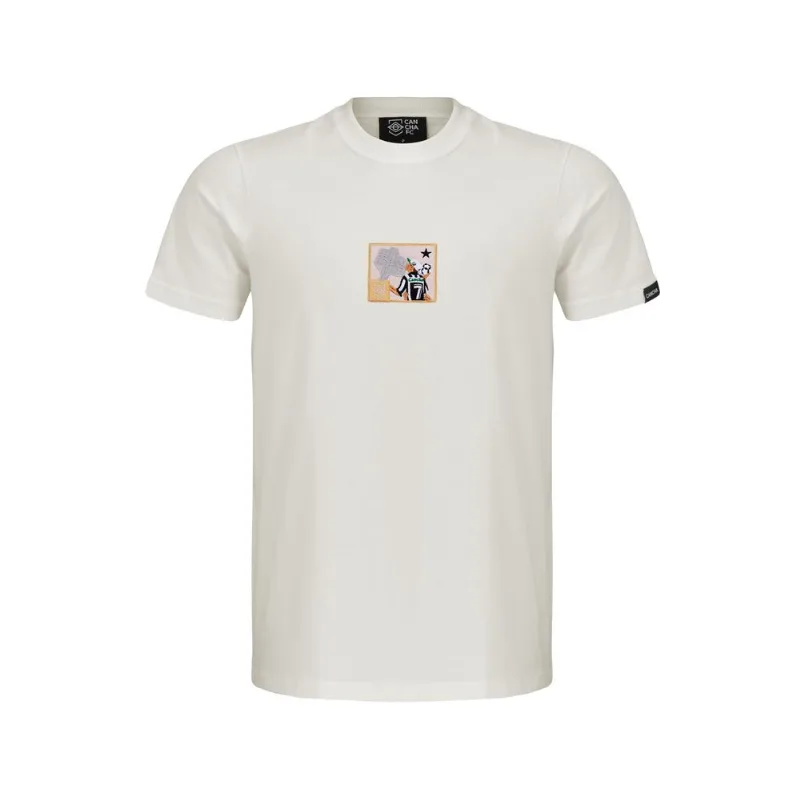 Cancha FC Camiseta Túlio - Brasileiro 95 - Off White - XGG