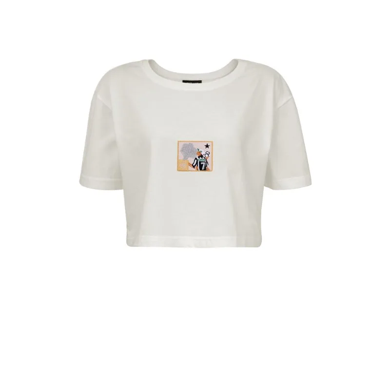 Cancha FC Cropped Túlio - Brasileiro 95 - Off White - GG
