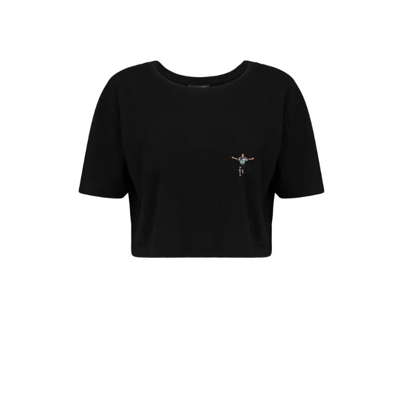 Cancha FC Cropped Túlio - 1000 Vezes Ele - Preto - G